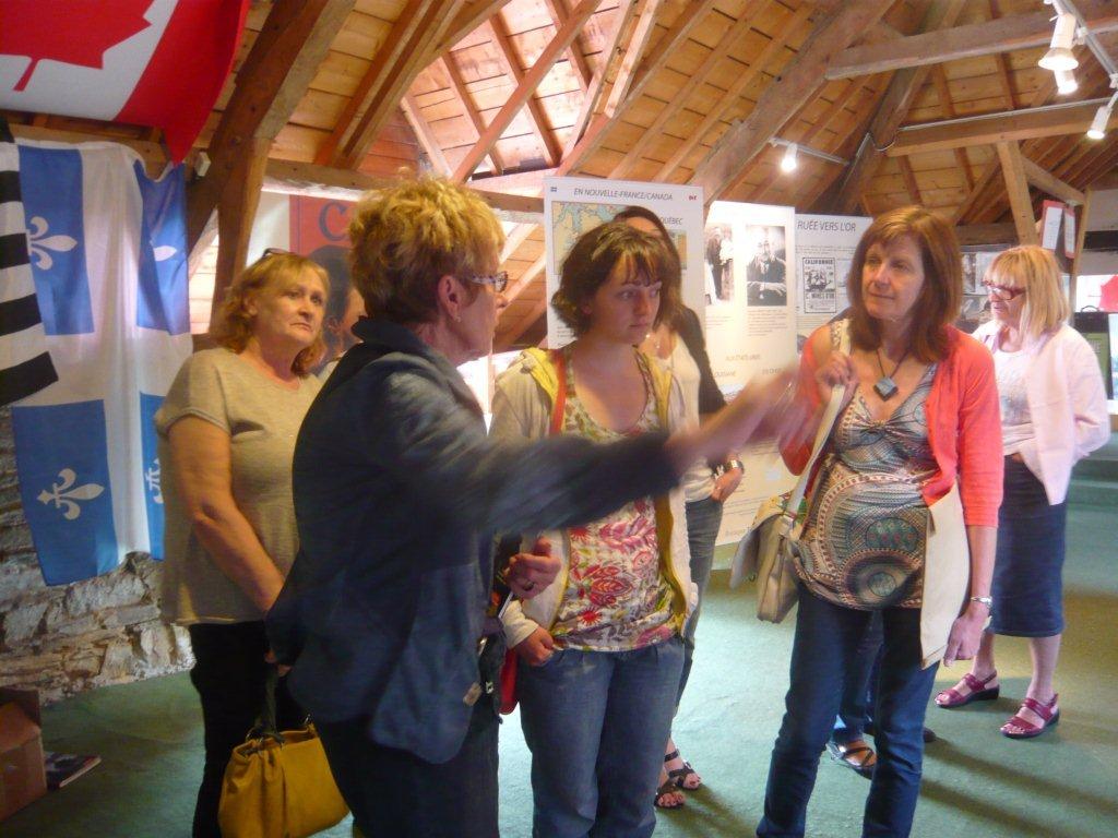 Visite à l'expo de BTA au Château de Tronjolt à Gourin