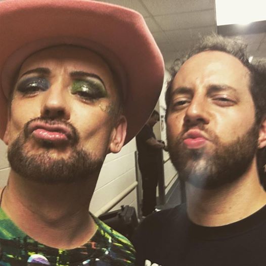 Alex Asher et Boy George...
