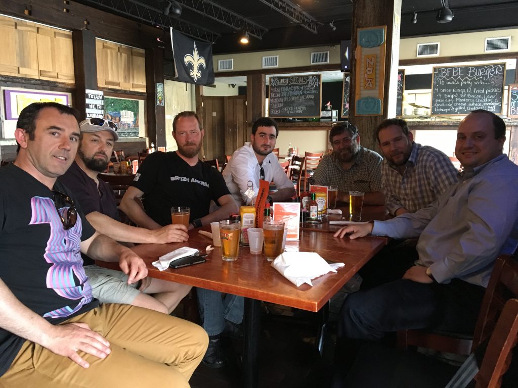 Michel et Bryan nous reçoivent et seront nos guides pendant notre séjour en Louisiane