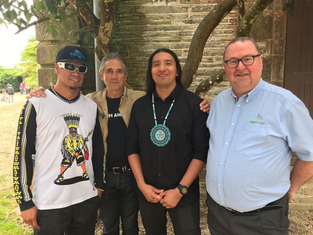 Tim de la tribu des Black feet