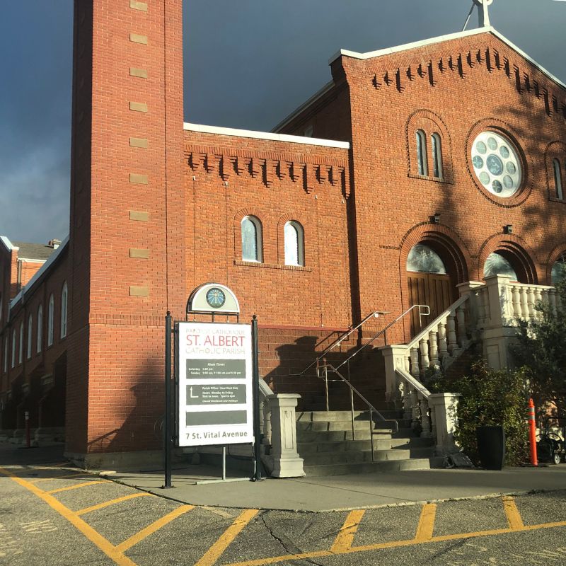 Eglise de Saint-Albert (Banlieu de Edmonton)