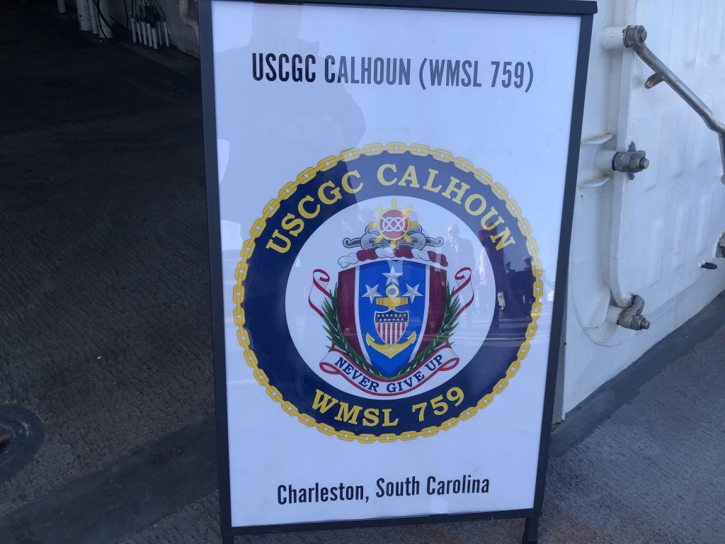 écusson du USCGC Calhoun
