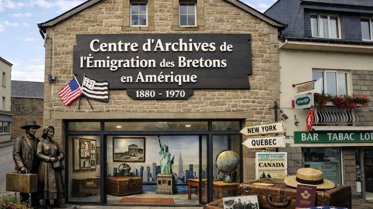 Un centre d&rsquo;archives sur l&rsquo;émigration des Bretons en Amérique