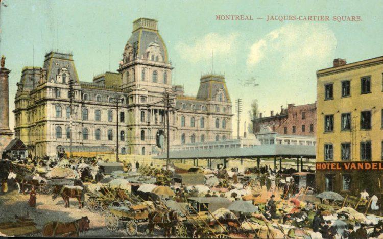 Montréal Place Jacques-Cartier