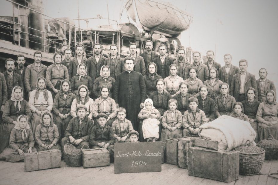 départ de Saint-Malo en 1904