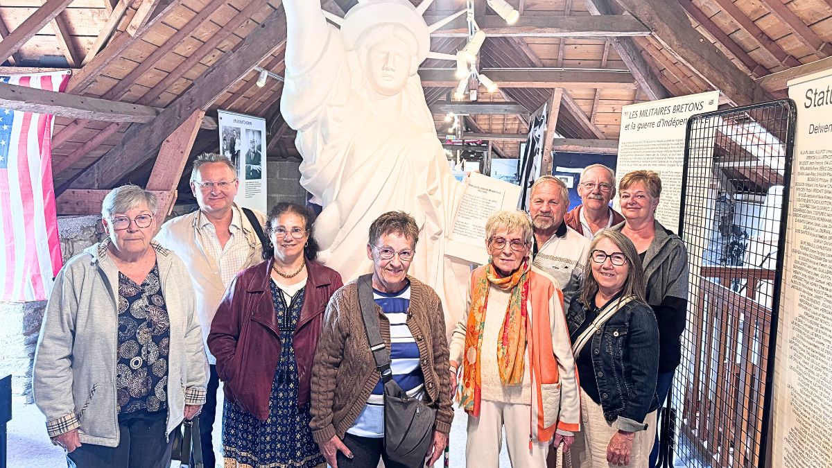 Visite des descendants Ulliac de Gourin Alberta