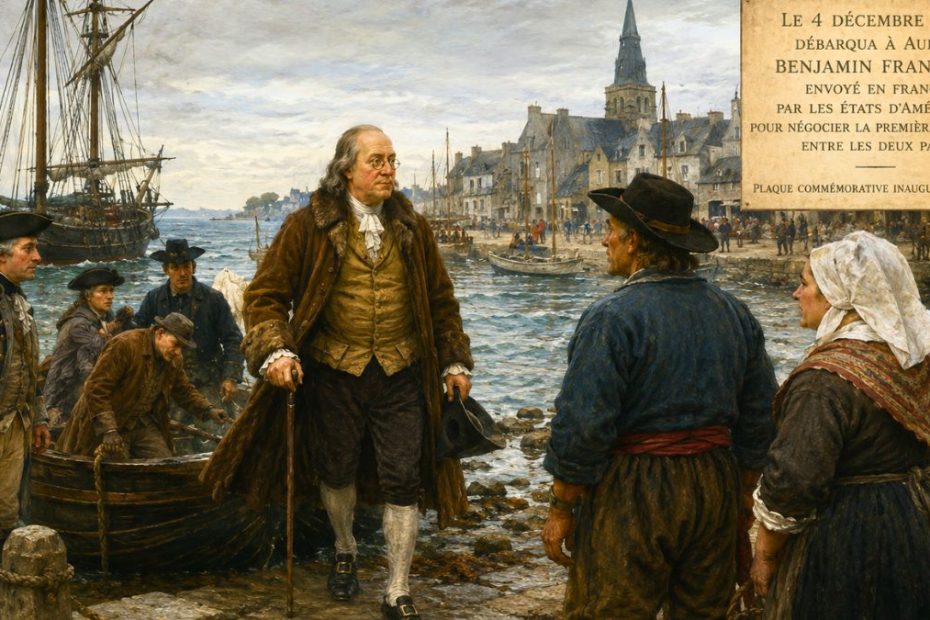 Benjamin Franklin à Auray