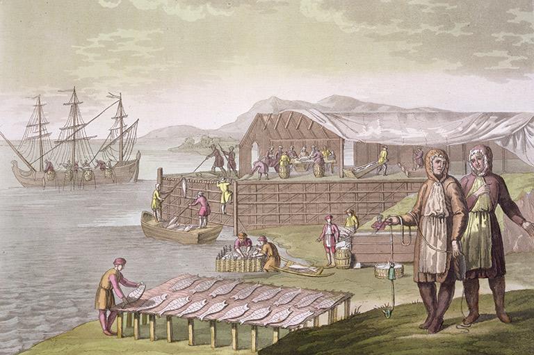 sêchage des poissons