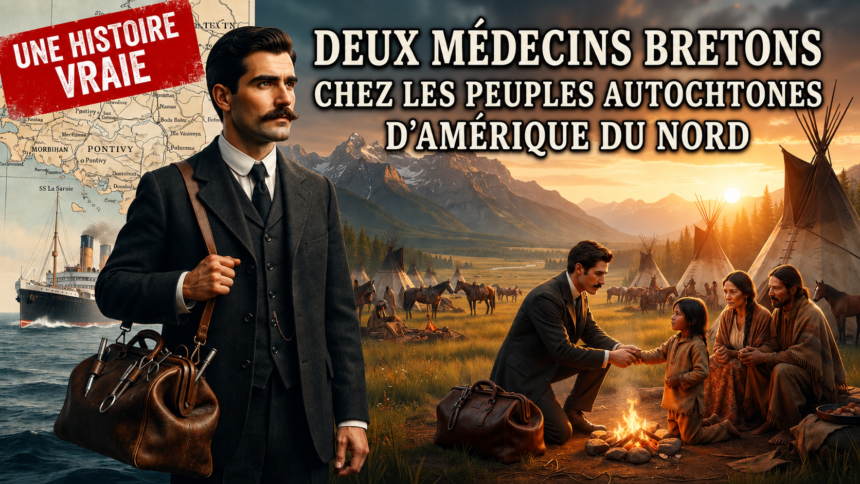 Deux médecins bretons chez les peuples autochtones d&rsquo;Amérique du Nord