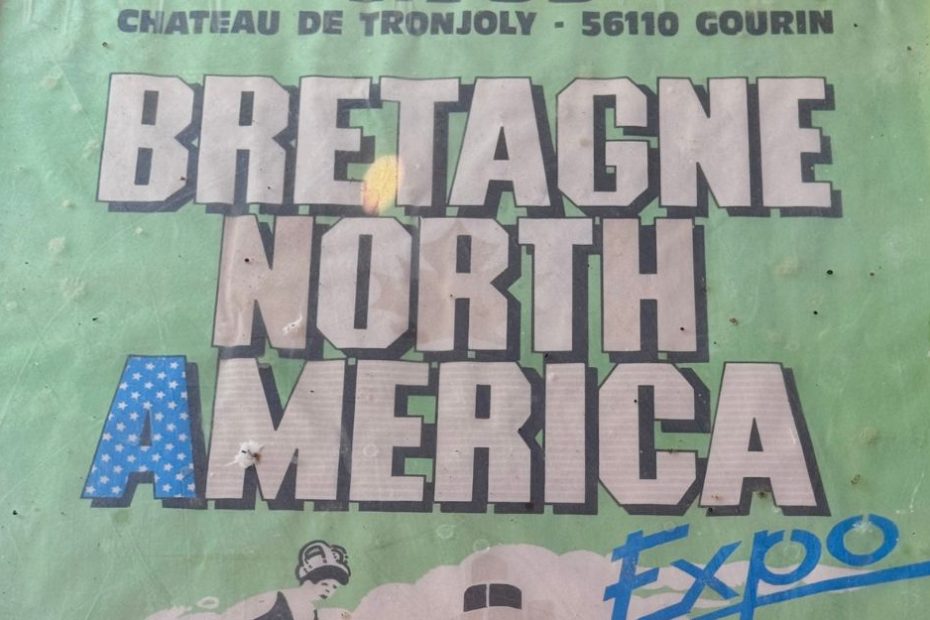 affiche bretagne north america